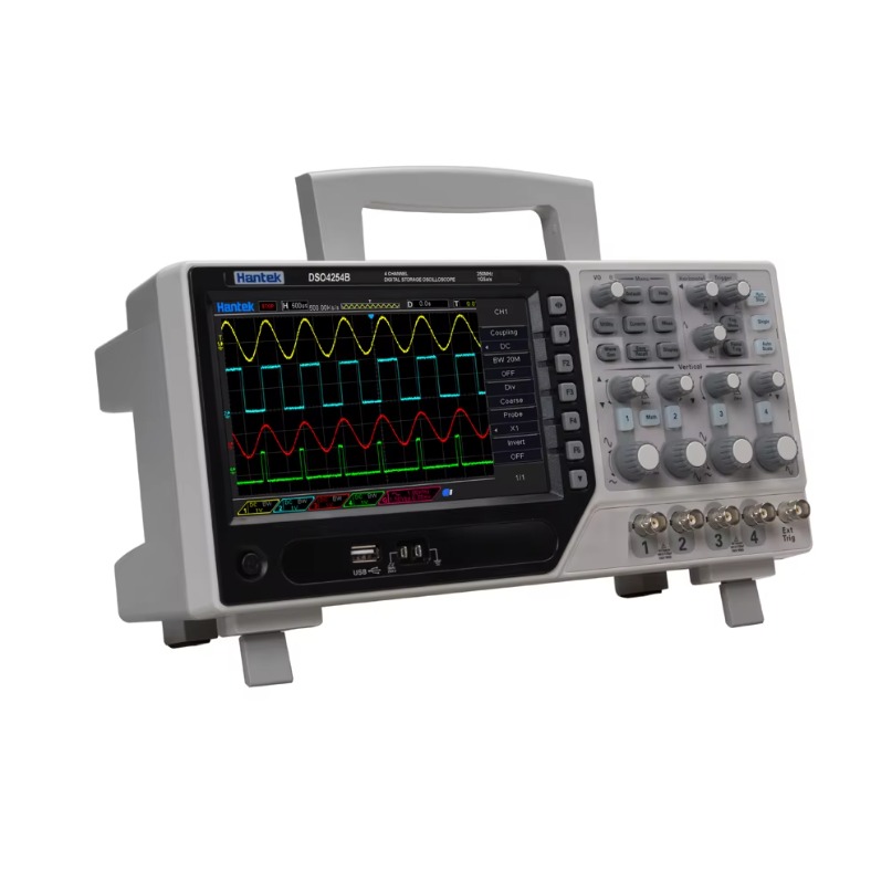 Digital Storage Oscilloscope 100Mhz 4Ch - Hantek DSO4000B Serie Digitales Speicheroszilloskop 4