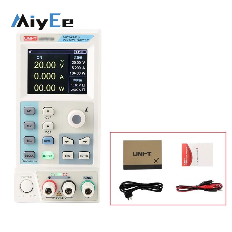 Programmable Dc Power Supply 60V 5A - UNI-T 60V 5A/8A180W/100W Programmierbares Netzteil Geregeltes