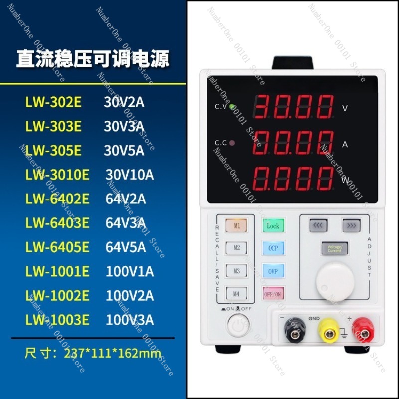 Einstellbares Programmierbares – Programmable Dc Power Supply 60V 5A Bewertung und Preis