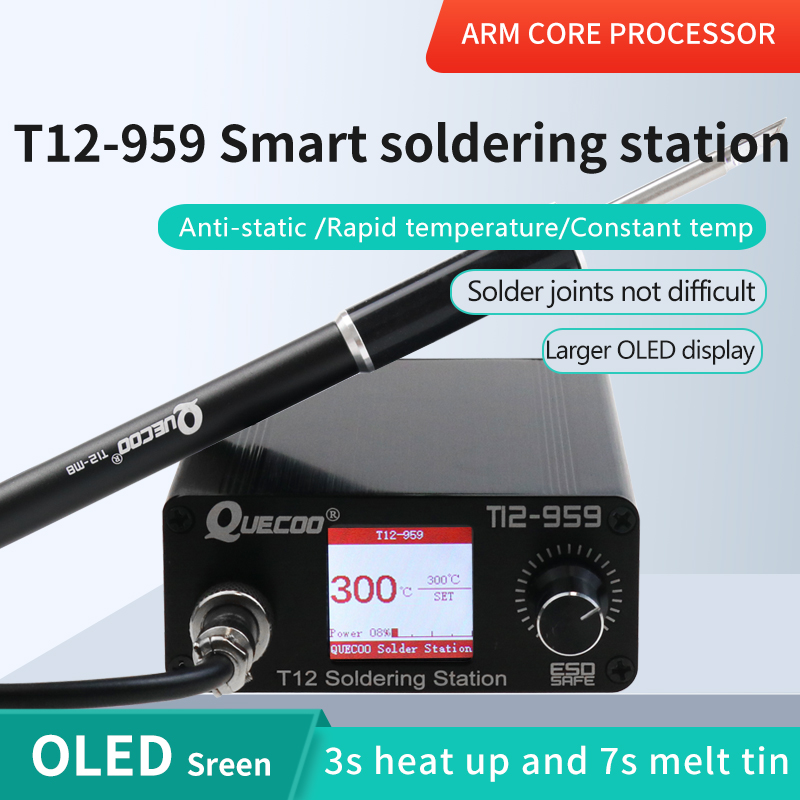 T12-959 V5.1 Lötstation Elektr – Soldering Station T12 Oled Bewertung und Preis