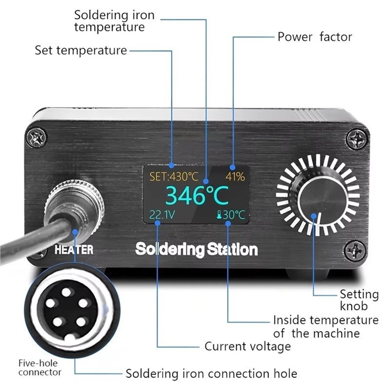 ABYN-Professional T12 Tragbare – Soldering Station T12 Oled Bewertung und Preis