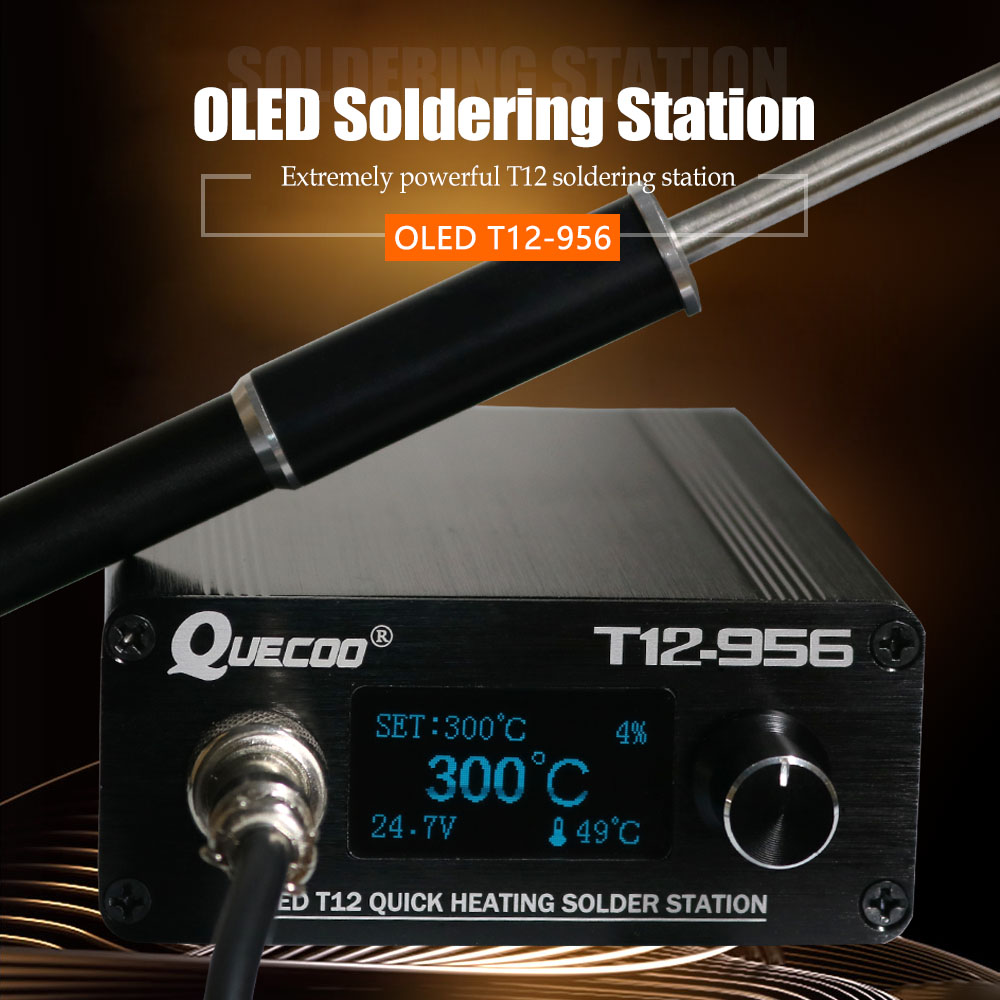 QUECOO T12-956 Löten Digital S – Soldering Station T12 Oled Bewertung und Preis