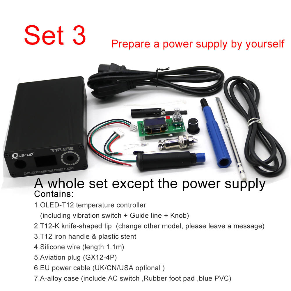 T12 STC-OLED Lötstation Eisen  – Soldering Station T12 Oled Bewertung und Preis