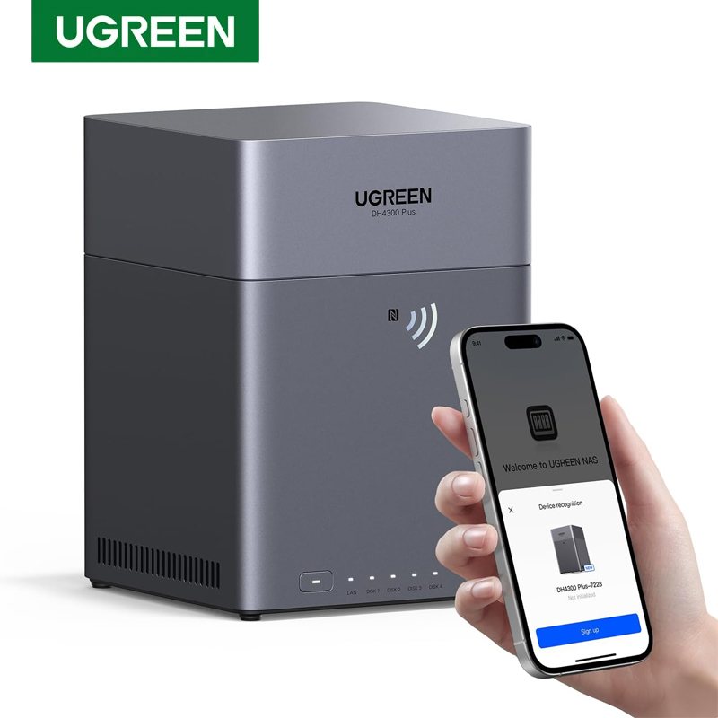 UGREEN NAS DH4300 Plus 4-Bay-D – Khadas Vim4 8Gb Bewertung und Preis
