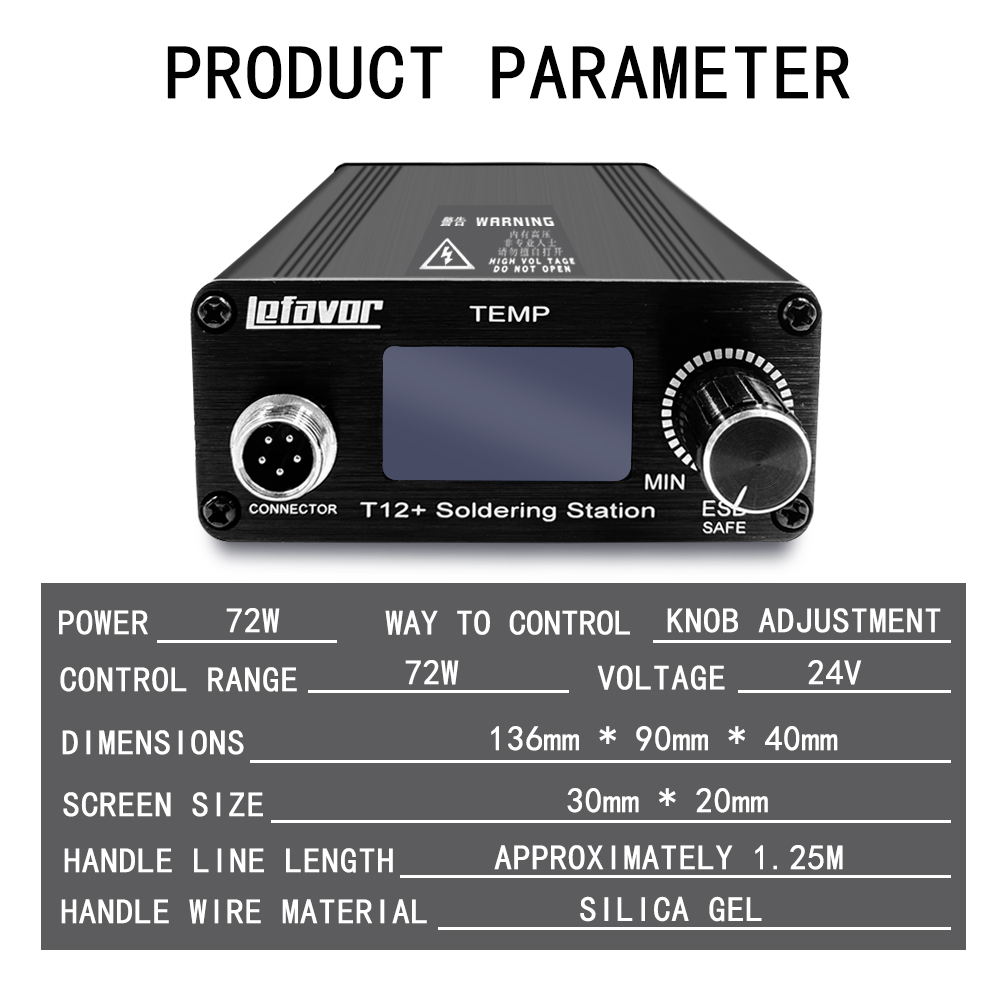 T12 + Lötstation Lötkolben 1,3 – Soldering Station T12 Oled Bewertung und Preis